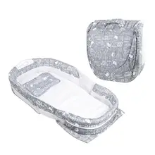 Детская кровать портативный складной бионический кровать многофункциональный музыкальный ночник матрас