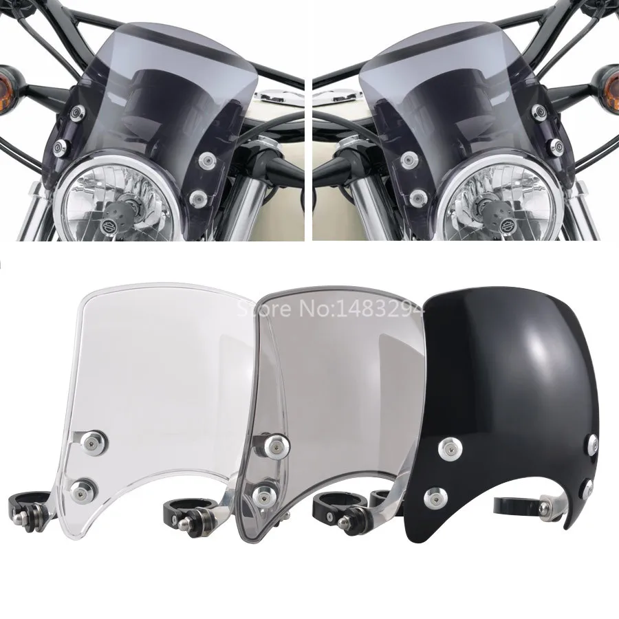 New Arrival Adjustable Custom Compact Sport Wind Deflector Windshield