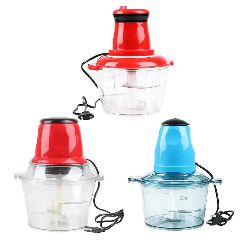 

Stainless Steel Electric Meat Grinder Chopper Shredder Food Chopper Electric Household Processor KitchenTool EU Plug