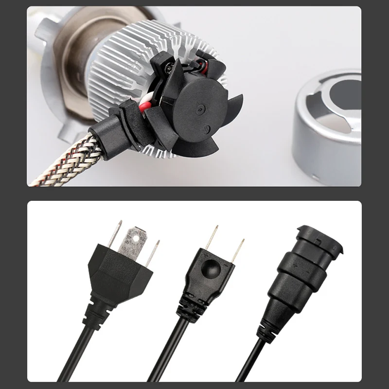 Zarpooz 360 градусов Автомобильное Крепление Фары H1 H3 H7 Led H11 9005 9006 9012 12 V Авто головная