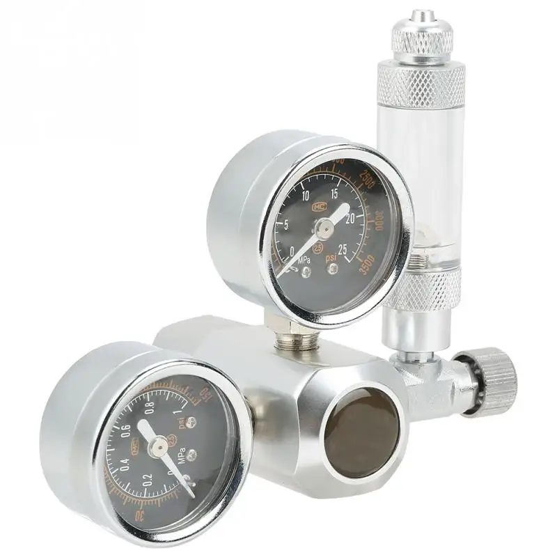 Аквариумный регулятор CO2 с обратным клапаном подходит для W21.8 G5/8 коннектор