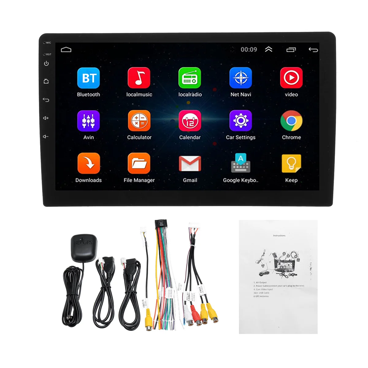 10,1 дюймов HD wifi Автомобильный gps навигатор FM Bluetooth Сенсорный экран грузовик gps Обновление Sat nav Автомобильные gps навигаторы Высокое качество