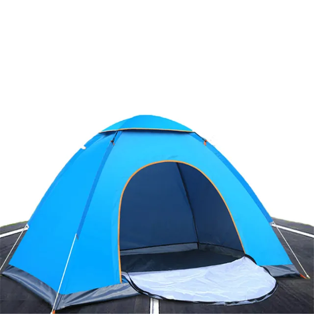 Cheap Outdoor Beach Tent Double 2 Person Built Speed Open Tent Outdoor Camping Tent Ultra Light Park Sunscreen Camping Tent