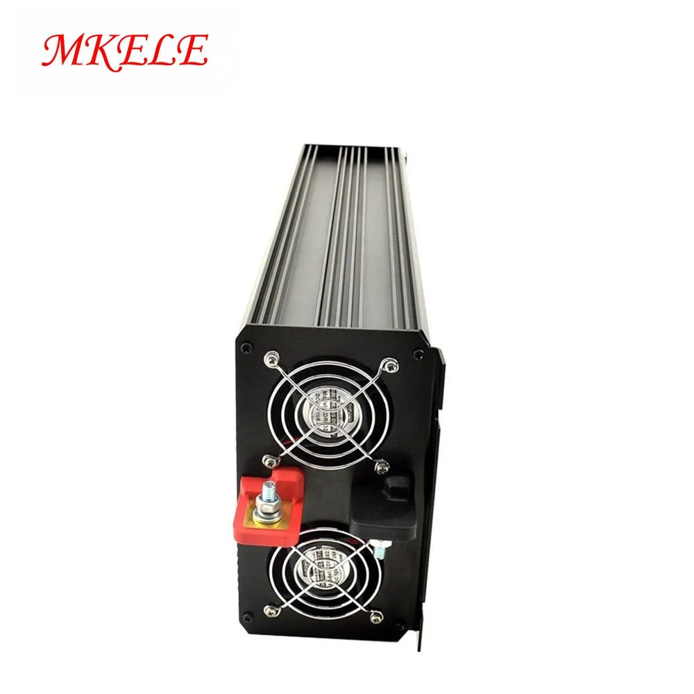 DC 12V 24V 48V к AC 110V 220V инвертор 2500W Чистая синусоида Солнечная энергия цифровой