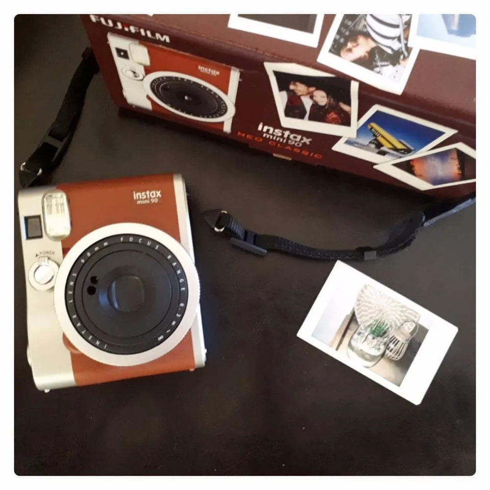 Оригинальная фотокамера Fujifilm Instax Mini 90 Лидер продаж новая Мгновенной Печати 2