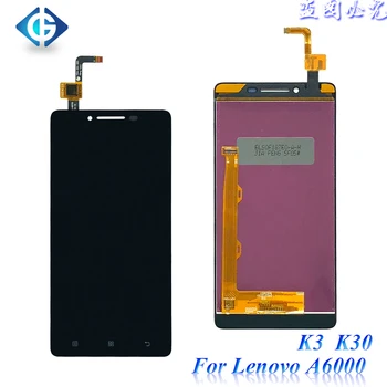 

20pcs/lot LCD for Lenovo A6000 LCD Display Screen Touch Digitizer for Lenovo A6000 LCD Screen Display Shipping by DHL EMS