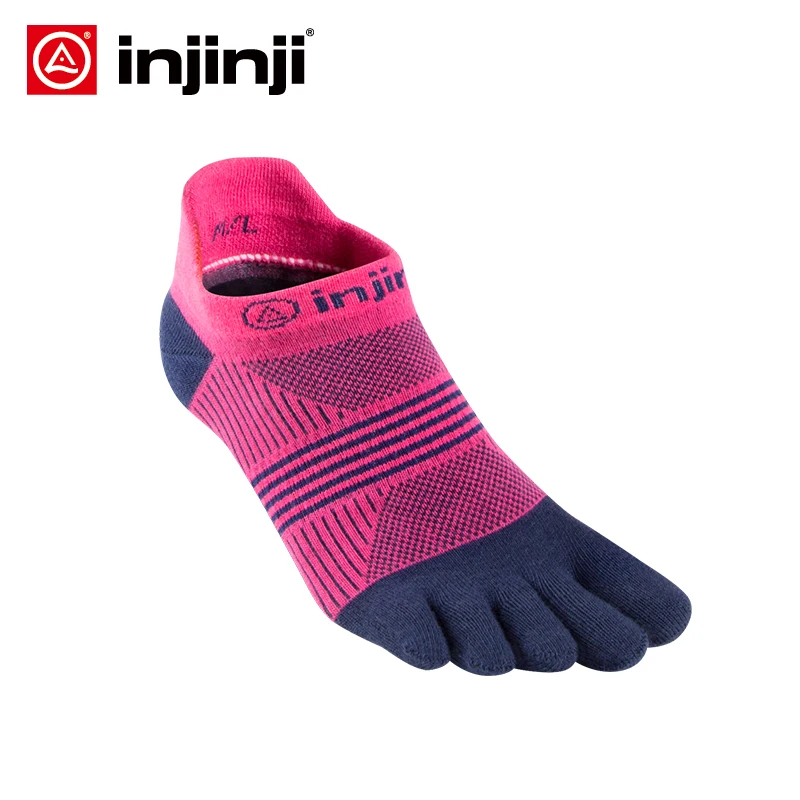 Injinji Five-finger sneakers socks No-show Thin Running Quick-drying Breathable Sports Women's Wear-resistant COOLMAX Pilates Injinji Five-finger sneakers socks No-show Thin Running Quick-drying Breathable Sports Women's Wear-resistant COOLMAX Pilates