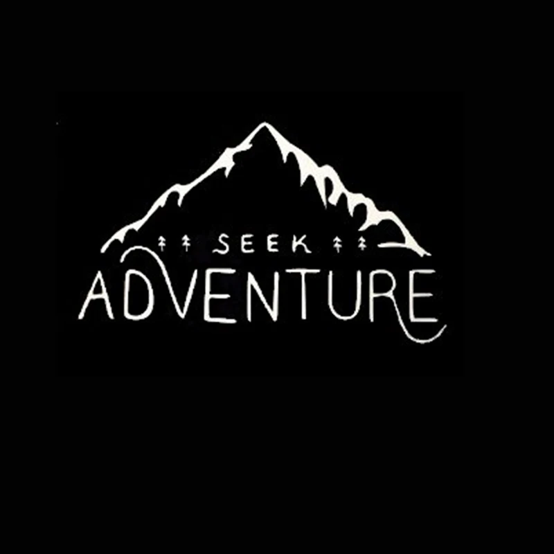 Seek Adventure Wanderlust Decal Vinyl Sticker Cars Trucks Vans Fashion Personality Creativity