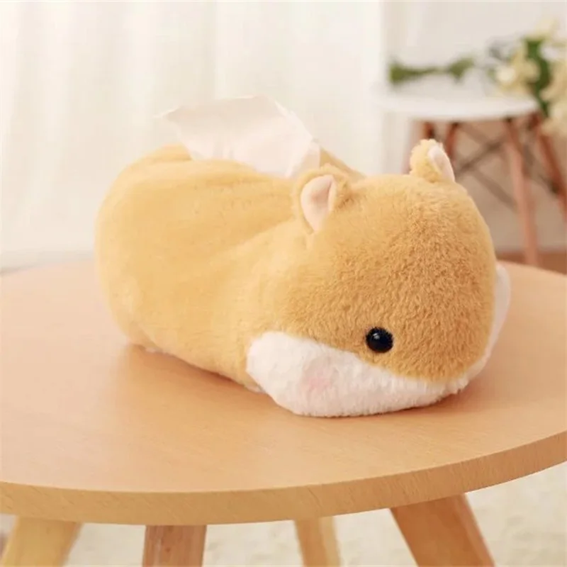 

Cute Cat Tissue Case Box Container Napkin Case Facial Tissue Holder Home Office Drawer Box Household Paper Towel Storage Case