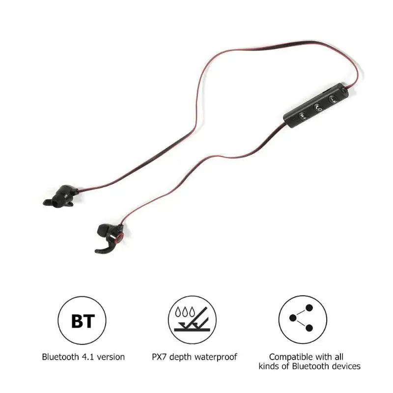 AMW-810 Спорт на открытом воздухе бег водостойкий легкий вес Шейная полоса Bluetooth