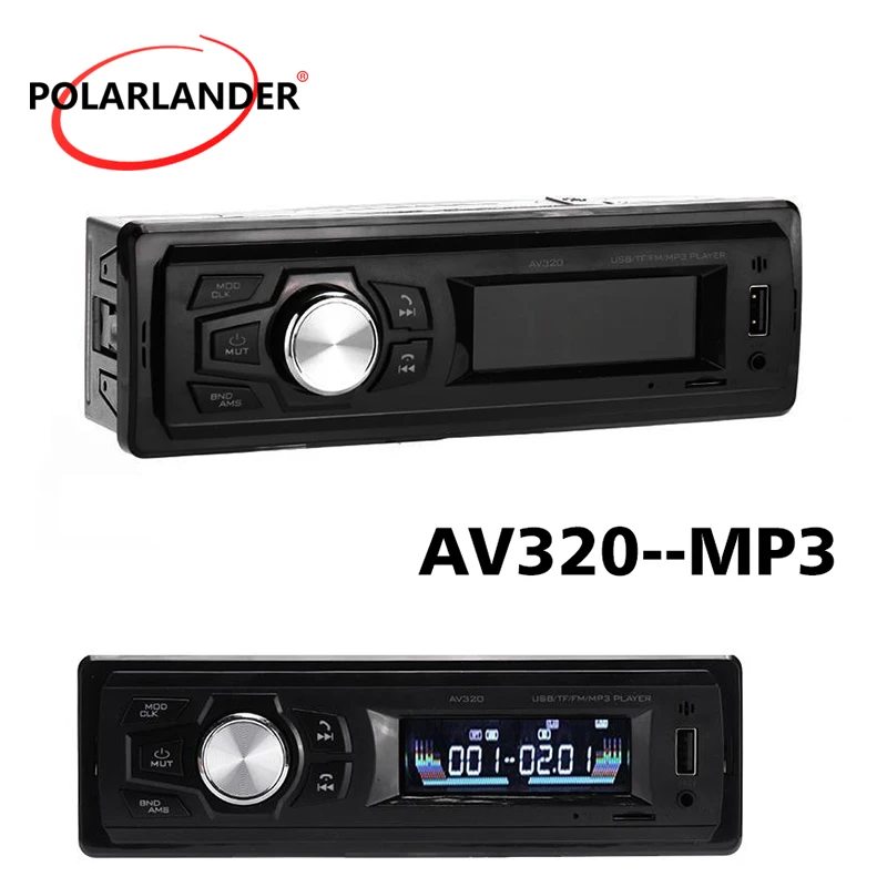 Поддержка USB AV320 12 В Авто Аудио FM Car Kit Автомобильный MP3 плеер| |