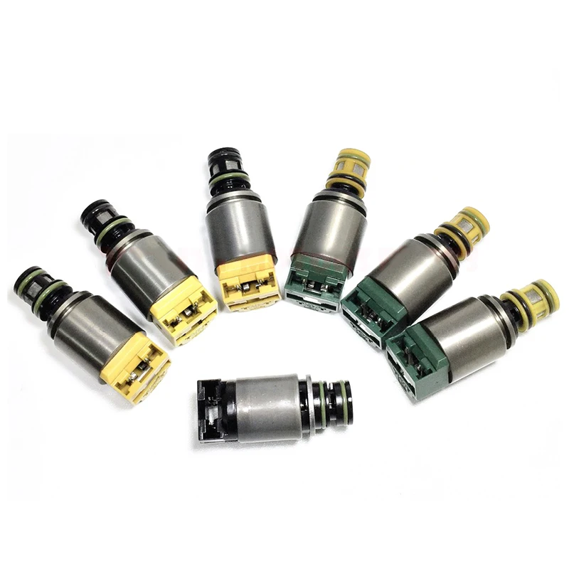

7pcs Transmission Solenoids For ZF6HP19 ZF6HP26 ZF6HP32 X3 A6 1068298045 Transmission Solenoids For BMW X3 X5 For Au-di A6 A8