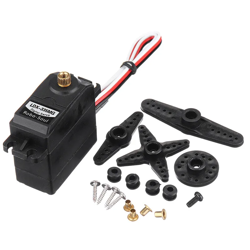 

LOBOT LDX-335MG 180 Degree Digital Servo Metal Gear For RC Robot 2019 New Arrival Toys Kids