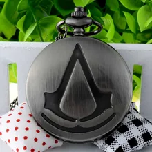 IBEINA карманные часы Полный часы-кулон с крышкой цепи повседневные часы унисекс для мужчин брелок цепи Pocketwatch рука вокруг