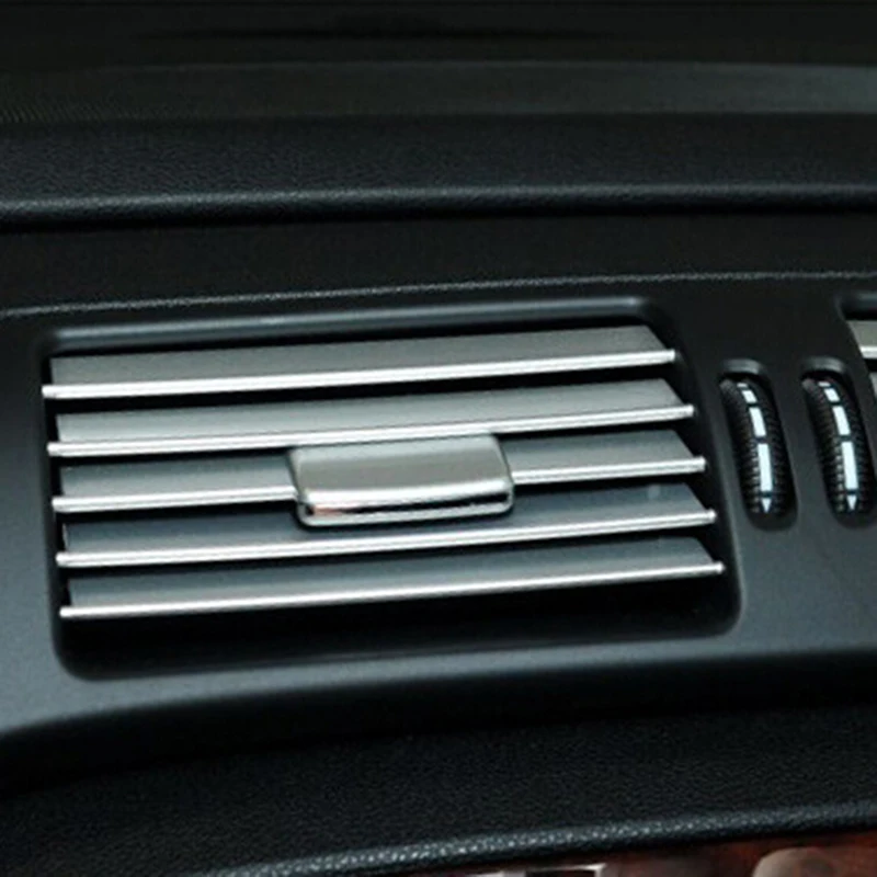 

Black Outlet Panel For Mercedes-Benz W251 R300 Car Center Air Conditioning Outlet Panel Frame Auto Air Outlet Decoration