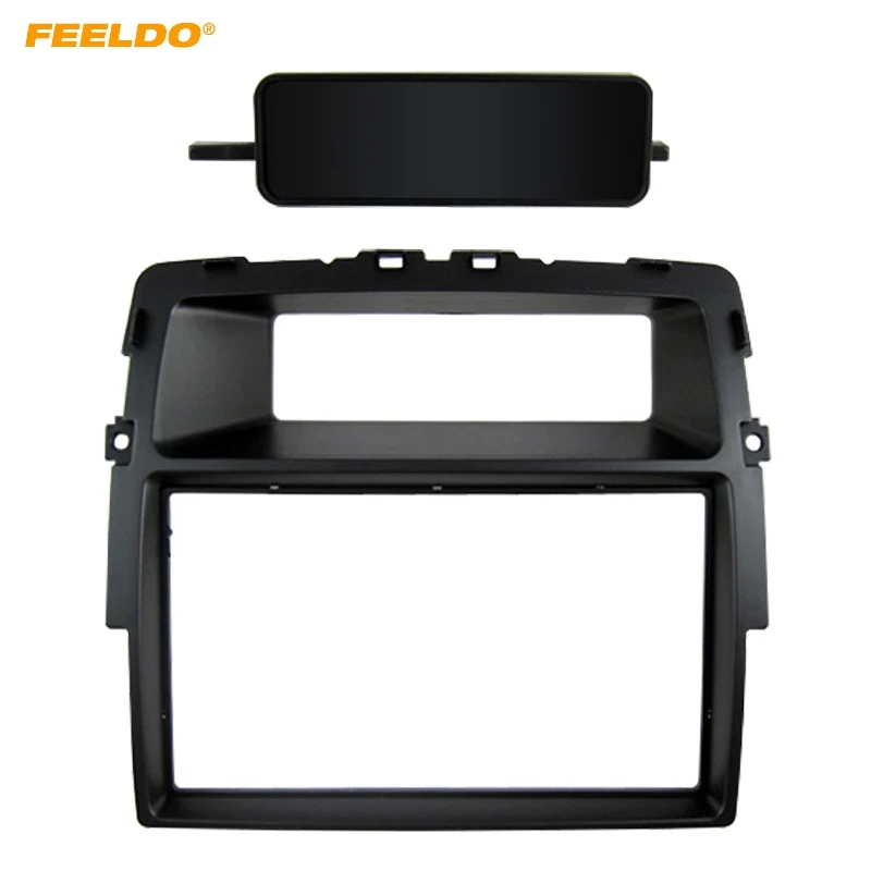 para montaje en panel 2 DIN FEELDO Marco de radio para Opel Adam de 2013