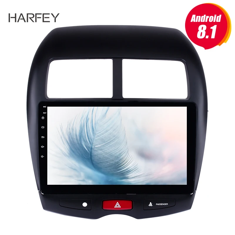 

Harfey 10.1" For 2010 2011-2015 Mitsubishi ASX Peugeot 4008 Car Multimedia player 2DIN Android 8.1 /7.1 GPS Navi radio stereo
