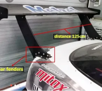 

For 180SX Type B Wide Distance Of Foot GT Trunk Spoiler Carbon Fiber