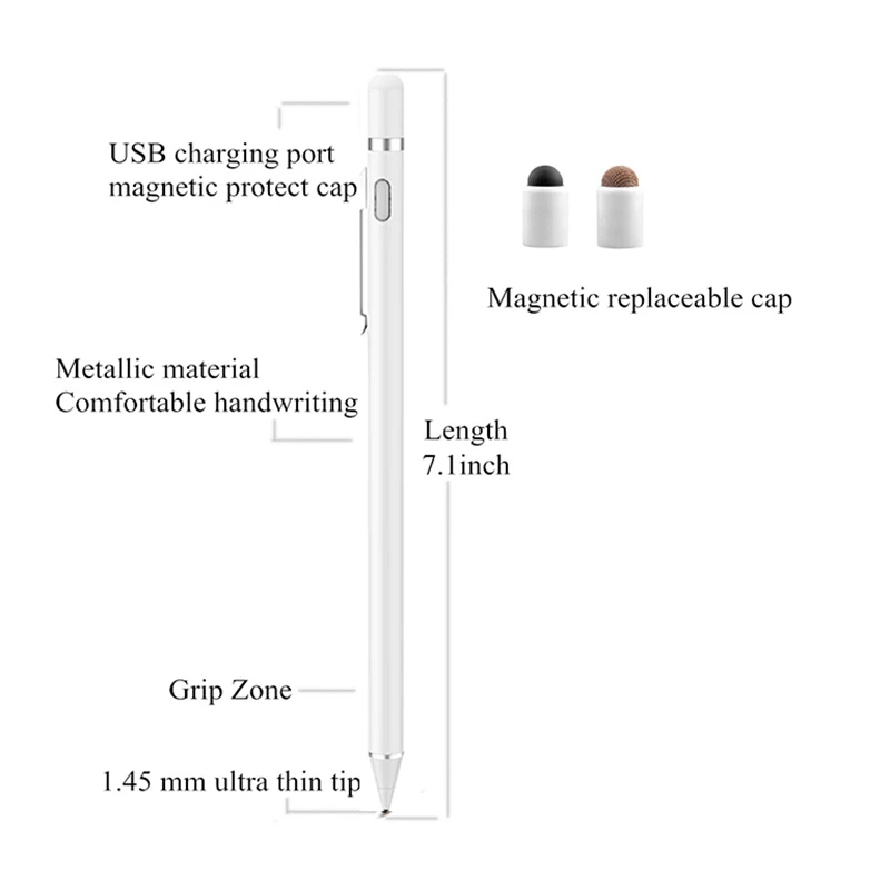 Стилус сенсорная панель для планшета карандаш, стилус, Ручка для Apple Pencil ipad 9,7 samsung Tablet Phone PC