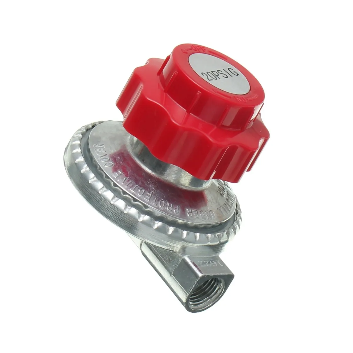 

Adjustable 0 to 20psi Propane Regulator LP Gas Heater Stove Cylinder Valve Part