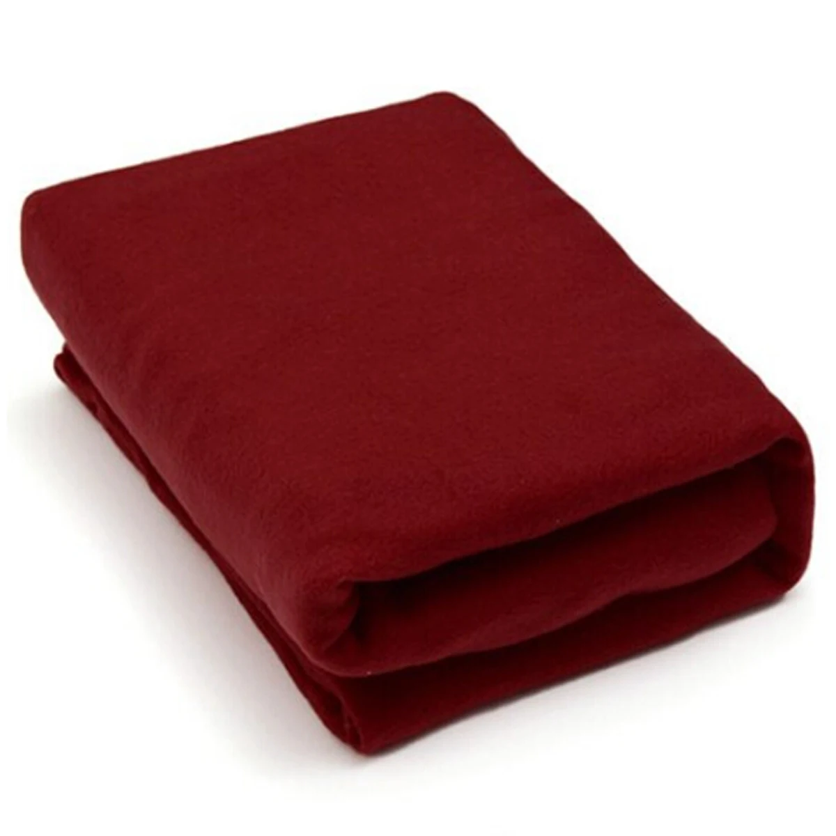 

Cosy Thick Plush Snuggle Fleece Blanket With Sleeves Wine Red