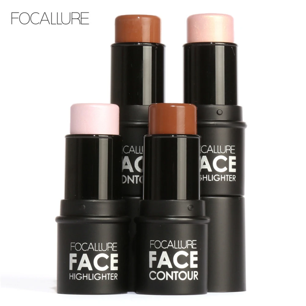 FOCALLURE Face Highlighter Marker Pen Foundation Makeup Shimmer and