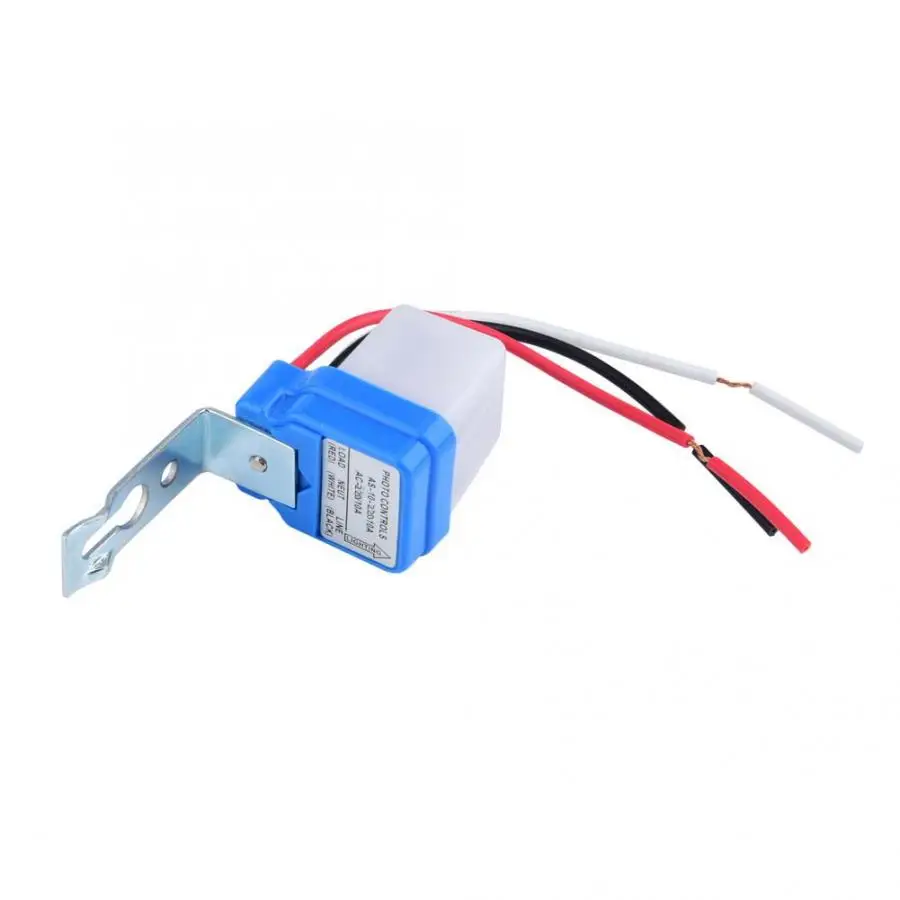 

DC AC 12V 10A Switch Automatic Auto On Off Photocell Street Light Switch Photo Control Photoswitch Sensor Switch New Arrive