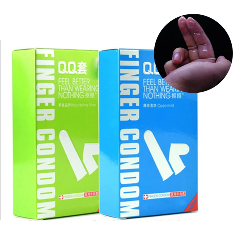 Safe Latex Finger Condoms Sex Toys Sexual Health Masturbation Condom