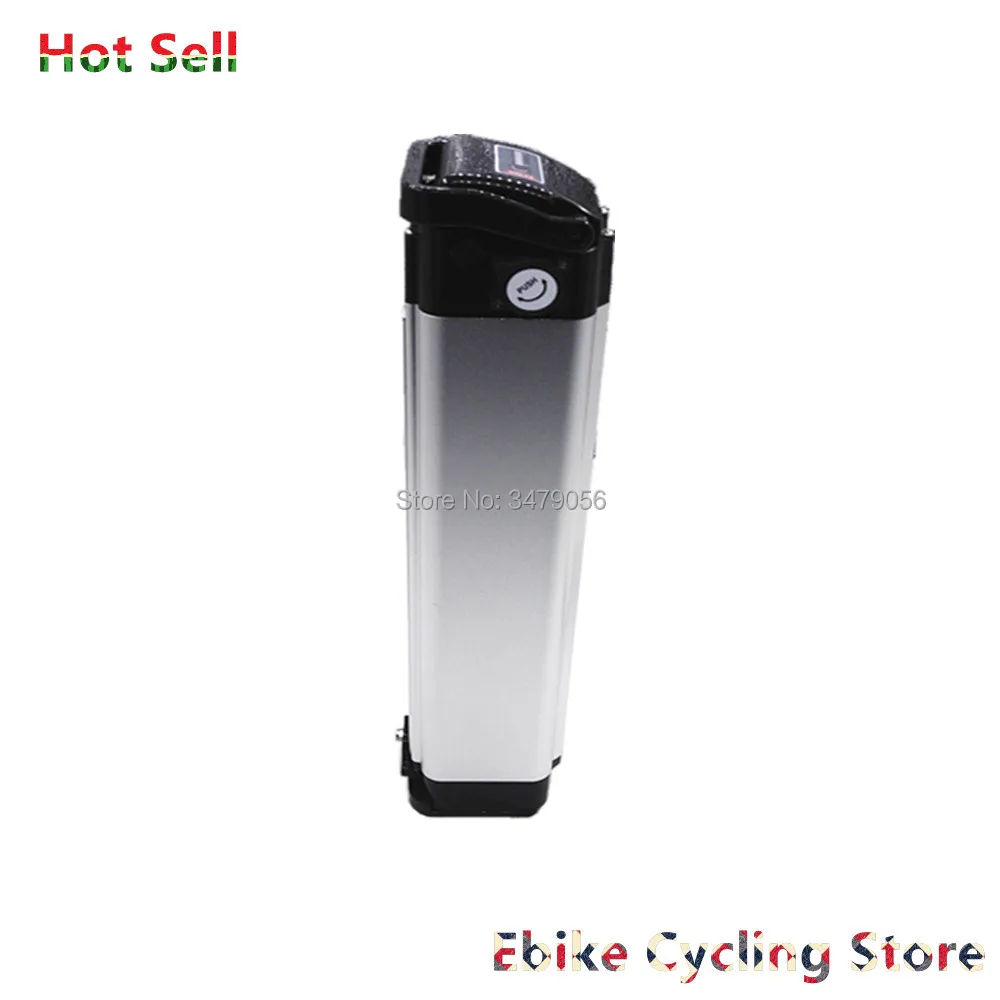 

Free Shipping Thin ISRAEL silver fish ebike battery pack 36v 48v 10ah 12ah 13ah 14ah 15ah 16ah 17ah 20ah 250w 350w 500w 750w