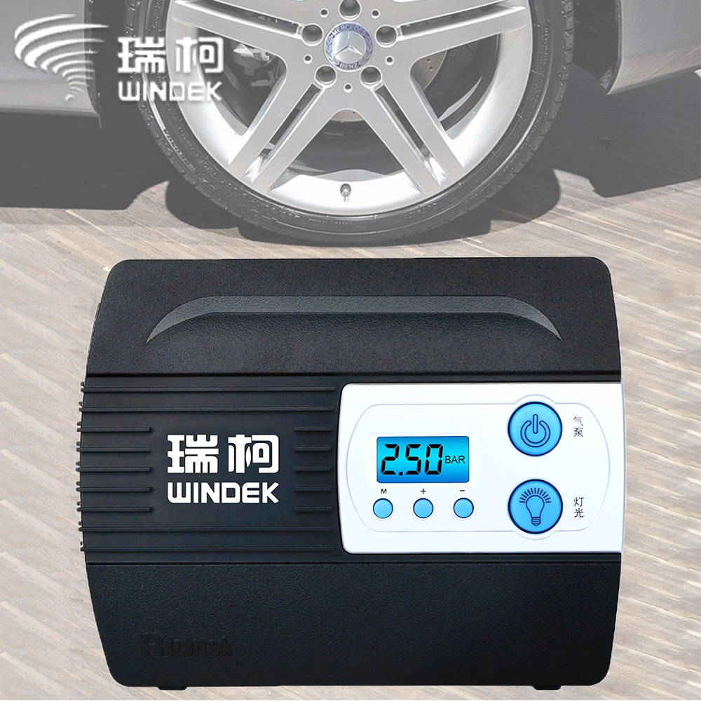 Oyadantelyemektarifi Billige Kaufen Windek Auto Luft Kompressor Reifen Inflator Pumpe Mit Preset Druck Und Aufblasen Stop Funktion Fur 12 V Digital Preise Online