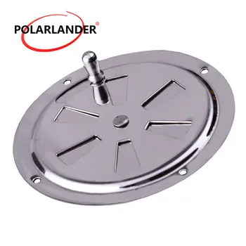 

1 Piece Wholesale price Louvered Ventilator Cover Air Vent For RV Stainless Steel 316 For Boat Marine 4 inch 102mm Silver Round