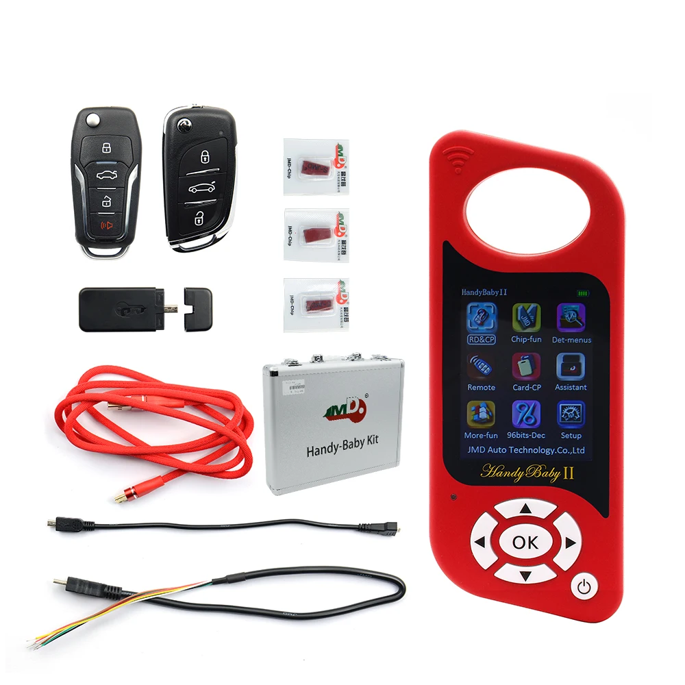JMD Handy Baby II для 4D/46/48/G King Красный чип дистанционный генератор ключей копировальная