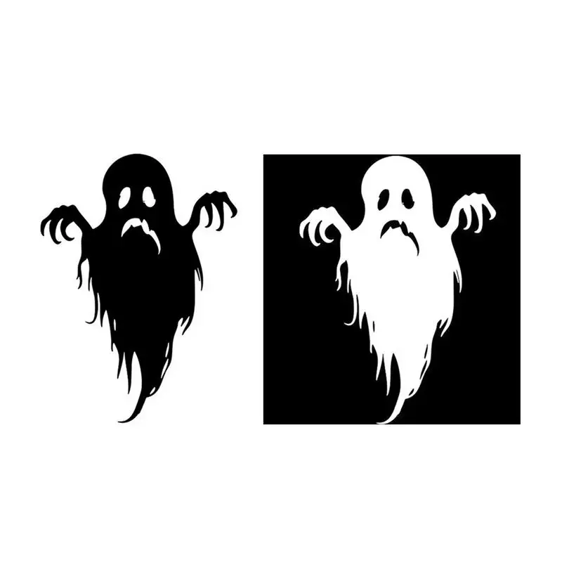 

Car Stickers Reflective DIY Novel Fashion Body Ghost Halloween Waterproof Detachable Innovative Body Decal Auto Accessories