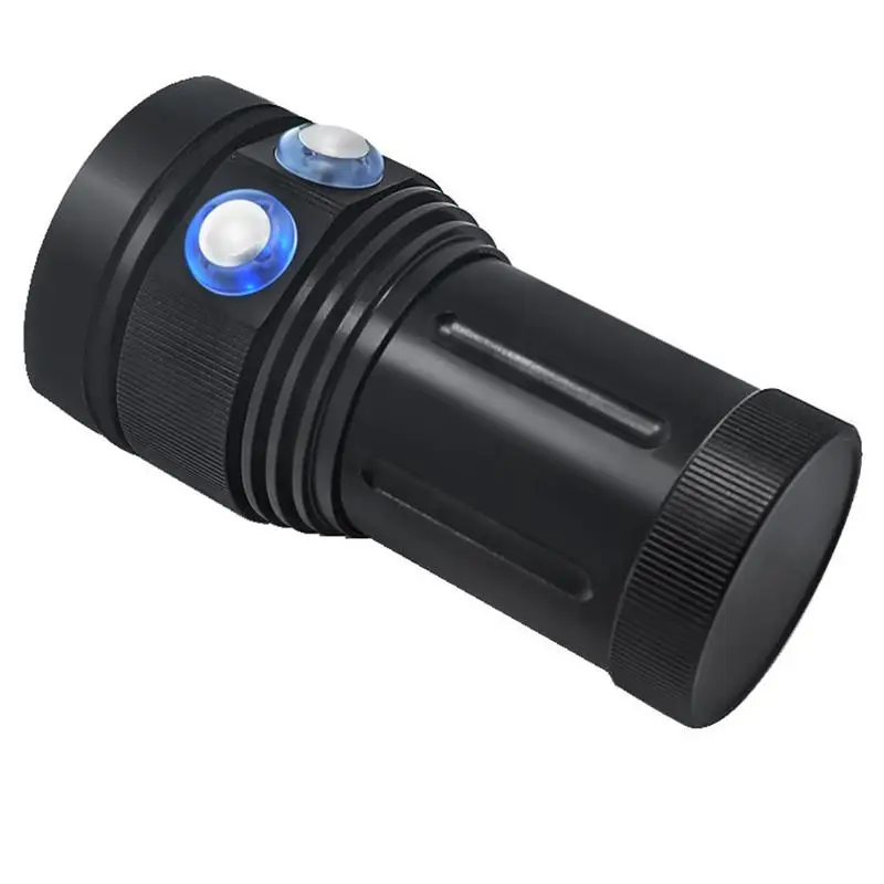 

A-10 Diving Flashlight Underwater Photography Camera Red Fill Light UV Diving Flashlight Underwater LED Lights