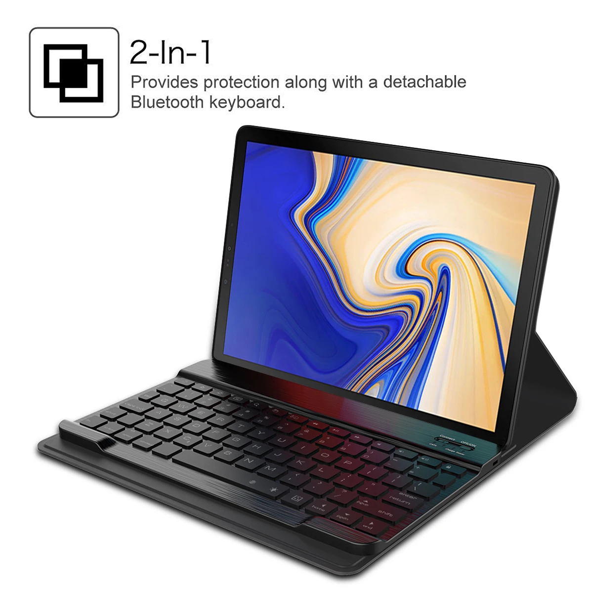 Чехол для Samsung Galaxy Tab S4 10 5 SM T830 T835 с беспроводной клавиатурой Bluetooth в США чехол из