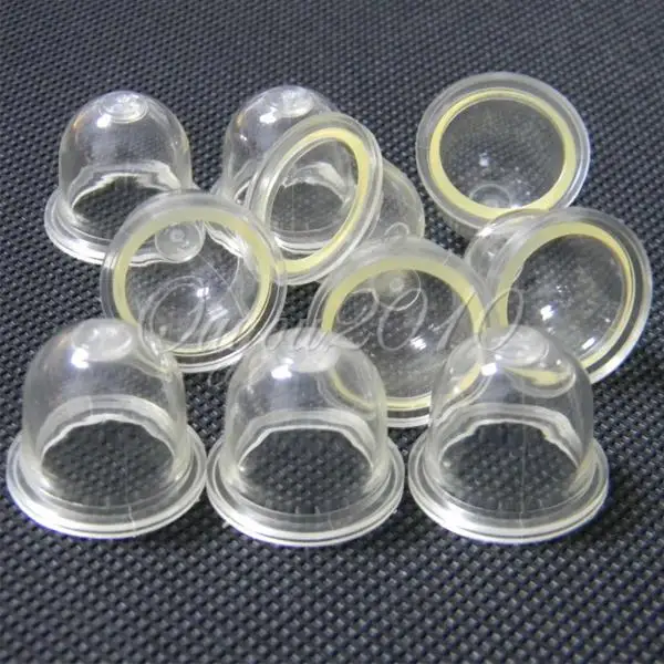 

20 PCs For Chain Saw Blower Brush Cutter Fuel Pump Carburetor Primer Bulbs Transparent Elastic Plastic Suction Pumps Tool Parts
