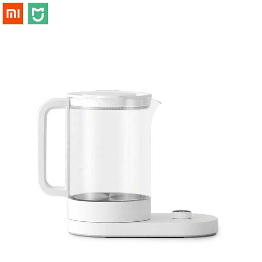 

XIAOMI Mijia 1.5L 1000W Multi-function Smart Electric Skillet Glass Electric Water Tea Kettles Bottle Mijia APP Remote Control