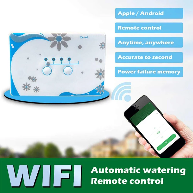 Система капельного орошения с Wi Fi APP автоматический полив система растений