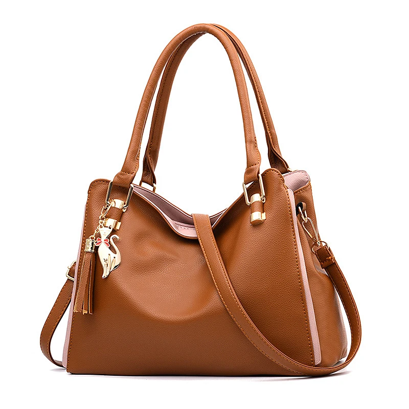 

Fashion American European Style Women's Handbag Brief Shoulder Bag For Lady Portable Female Messenger Bag 5 Color Clutch Package