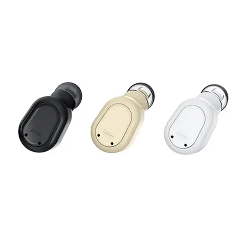 Беспроводные Мини Bluetooth стерео наушники с зарядной коробкой ушные колпачки