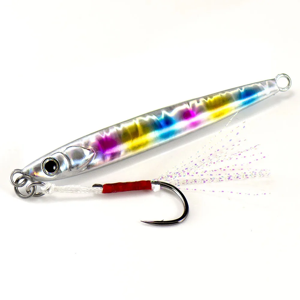 15g 20g 30g 40g Countbass Slide Stick Jigging Fishing Lure Rigged