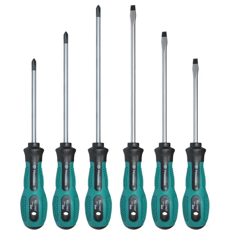 

6mm Multipurpose Electrician Insulated Screwdriver Security Screw Driver Handled Magnetic Repairing Hand Tools