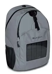 Mochila Солнечная gris con conector usb instituto universidad