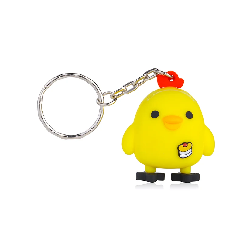 Смешно U диска Мода милый мультфильм животных жиров желтый цыпленок модель USB2.0