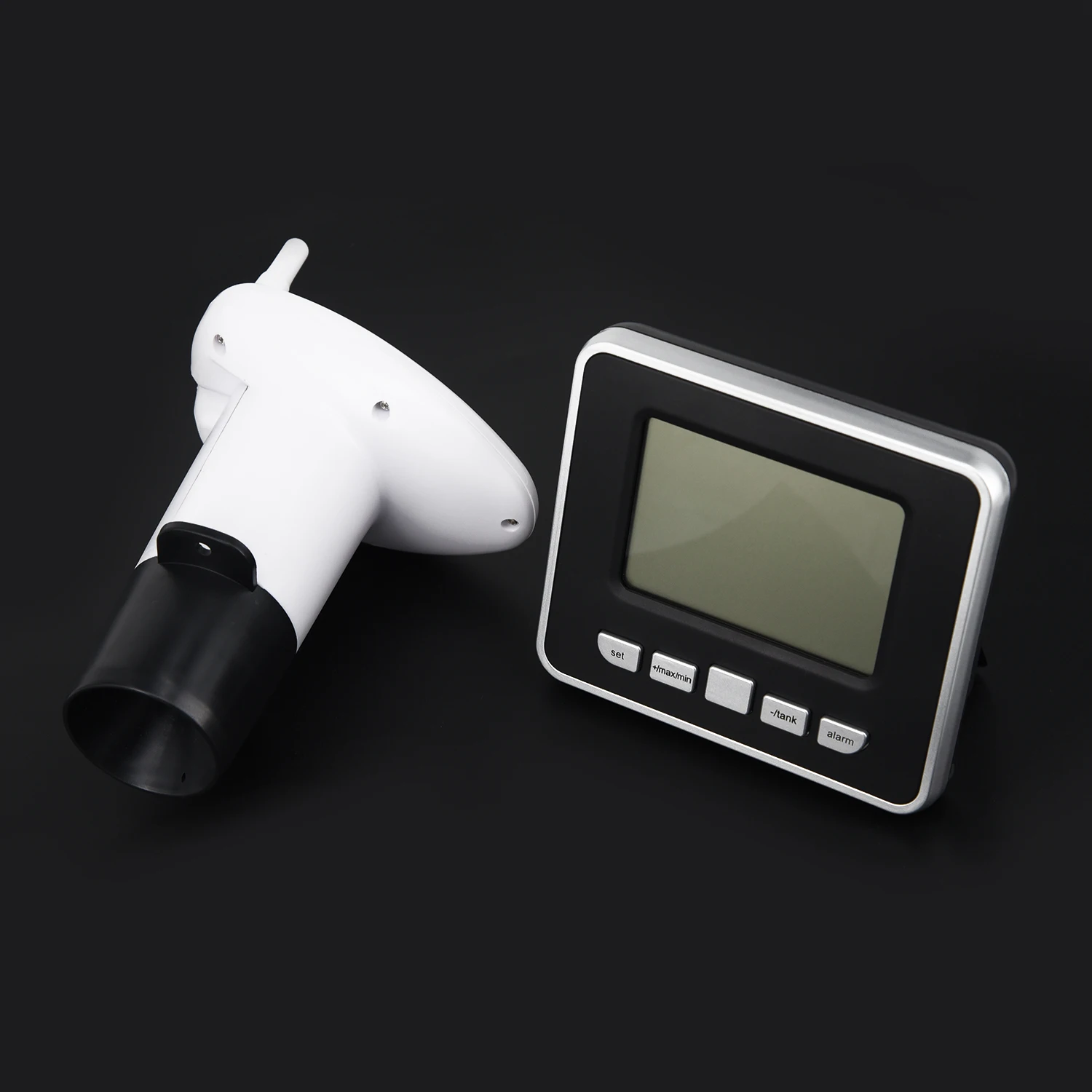 

Ultrasonic Water Tank Liquid High Low Level 2Mode Meter Low Battery Indicator