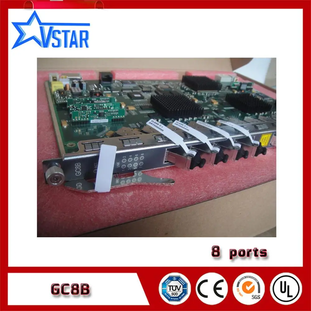 

8 ports GPON Service Board with 8 SFP Modules Business Card GC8B for OLT AN5516-01