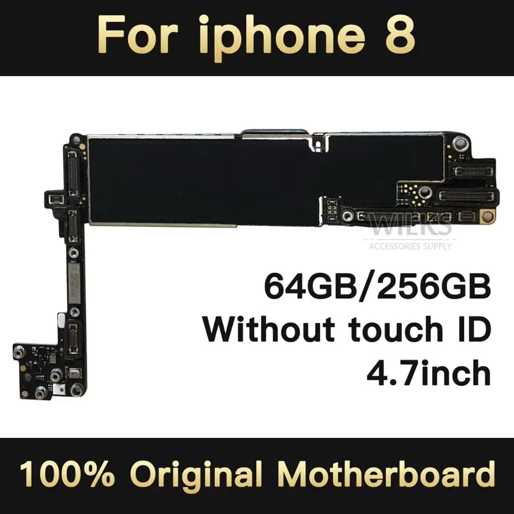 64 Гб/256 ГБ для iphone 8 материнская плата без touch ID оригинальная логическая