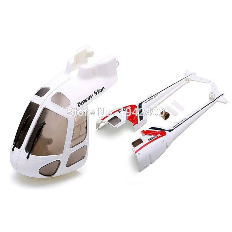 Xk K123 / Wltoys V931 Запчасти для радиоуправляемого вертолета тела с твердым носком