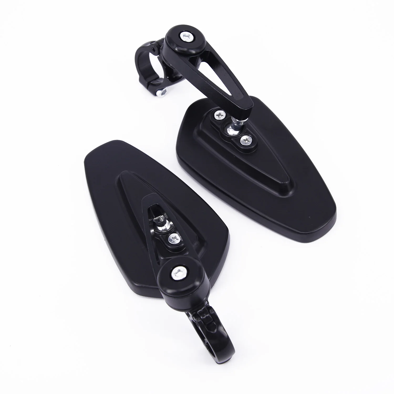 7/8 Universal Motor-bike Motorcycle Handle Bar End Rear-view Side Mirror Super! 7/8 Universal Motor-bike Motorcycle Handle Bar End Rear-view Side Mirror Super!