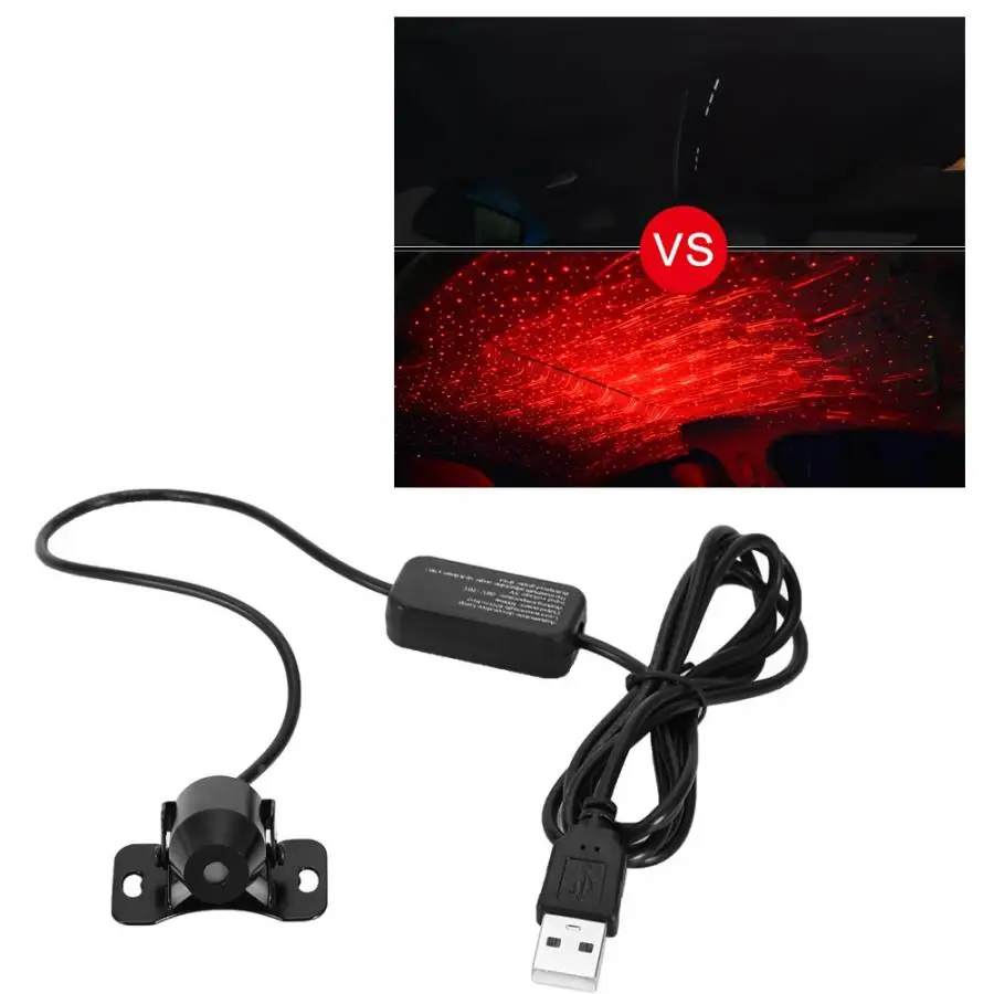 car accessories LED Car Atmosphere Ceiling Star Light Red Lamp Projector Decorative auto accessorie automobiles
